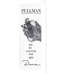 Pullman Eau Cologne Men Dana Advertisement 1960s Vintage Print Ad 9 inch Tall
